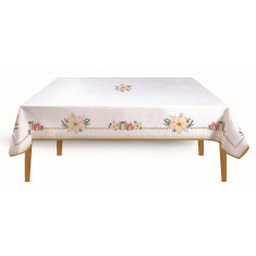 R2S Χριστουγεννιάτικο Τραπεζομάντηλο White Elegance 145X250cm
