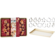 Arti Casa Χριστουγεννιάτικα Κουπ-Πατ Ταψί Σετ 13τμχ