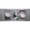 IONIA Σερβίτσιο Φαγητού Σετ 18Τμχ. Stoneware Ammos White