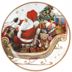 Brandani Χριστουγεννιάτικη Πιατέλα Πορσελάνης Christmas Dolce 30cm Brandani Χριστουγεννιάτικη Πιατέλα Πορσελάνης Christmas Dolce 30cm