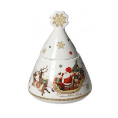 Brandani Ζαχαριέρα Πορσελάνης Christmas Dolce 15cm