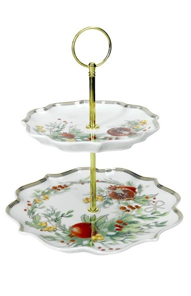 Διακοσμητικά και αξεσουαρ κουζίνας Kouzinika - ΣΗΜΑΝΤΙΚΟ: Σε περίπτωση διαφοράς τιμής από το κατάστημα ισχύει παντα και μόνο η τιμή του καταστήματος Brandani Χριστουγεννιάτικη Ορντεβιέρα Δυόροφη Carol 22c