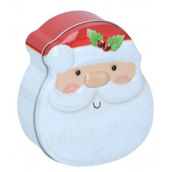 Arti Casa Χριστουγεννιάτικο Μεταλλικό Κουτί Santa 14cm Arti Casa Χριστουγεννιάτικο Μεταλλικό Κουτί Santa 14cm