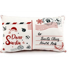 Arti Casa Χριστουγεννιάτικο Μαξιλάρι Santa Letter 50X30cm