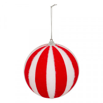 Atmosphera Χριστουγεννιάτικη Μπάλα Candy 10cm Atmosphera Χριστουγεννιάτικη Μπάλα Candy 10cm