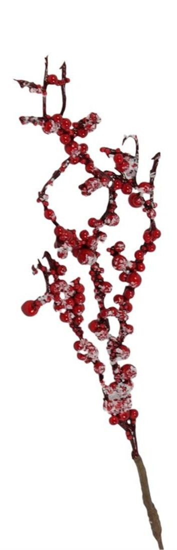 ARTI CASA Arti Casa Χριστουγεννιάτικο Διακοσμητικό Κλαδί Berries Red Σετ 5τμχ