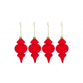 Arti Casa Χριστουγεννιάτικη Μπάλα Βελουτέ Σετ 4τμχ Arti Casa Χριστουγεννιάτικη Μπάλα Βελουτέ Σετ 4τμχ