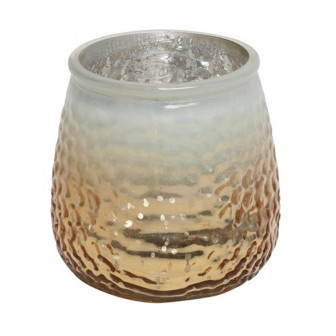 Countrydield Κηροπήγιο Γυάλινο Χρυσό 10cm Countrydield Κηροπήγιο Γυάλινο Χρυσό 10cm