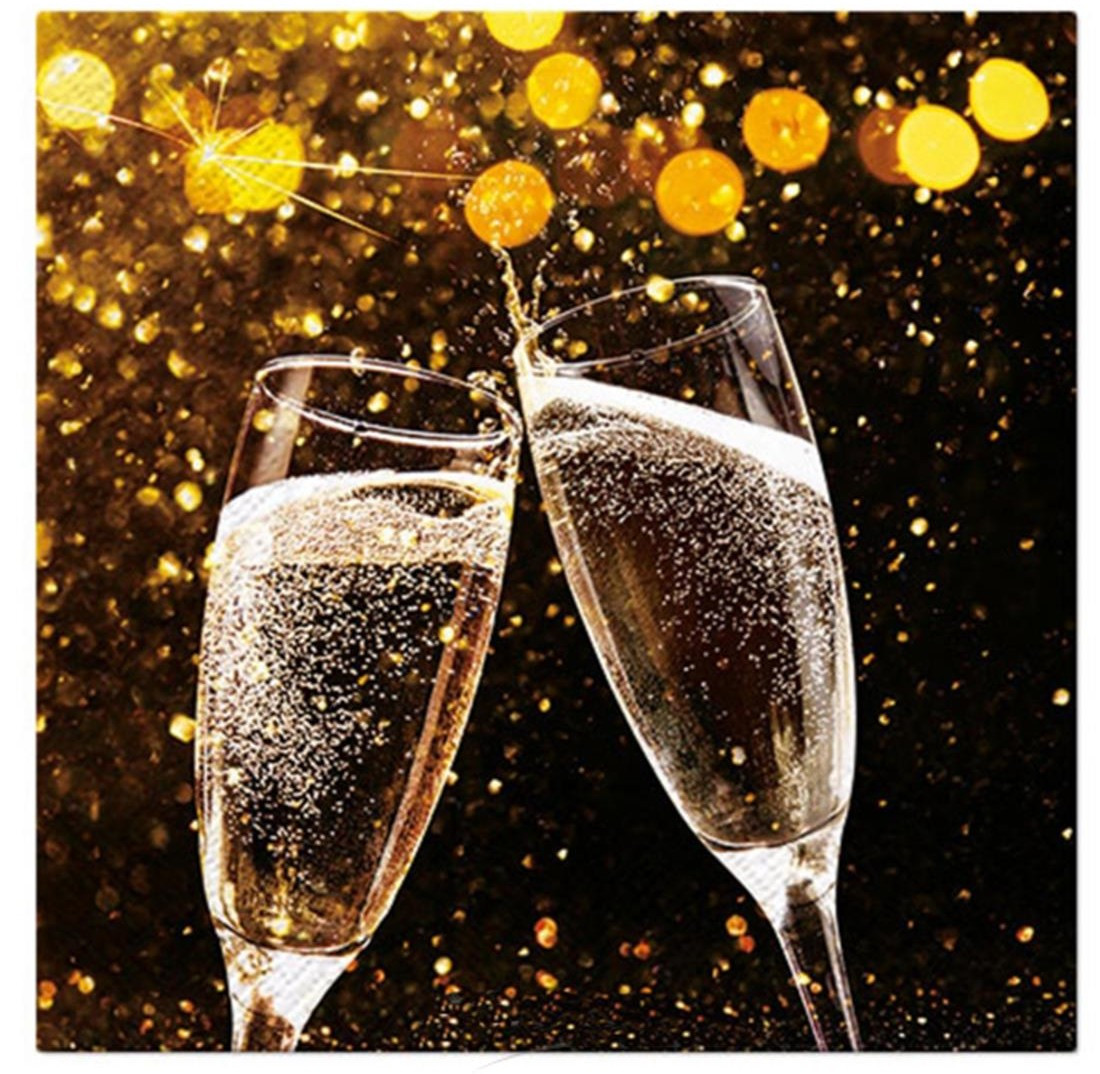 ARTI CASA Arti Casa Χριστουγεννιάτικες Χαρτοπετσέτες Πολυτελείας 20Τμχ. Party