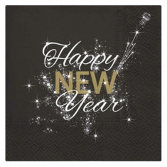 Arti Casa Χριστουγεννιάτικες Χαρτοπετσέτες Πολυτελείας 20Τμχ. New Year