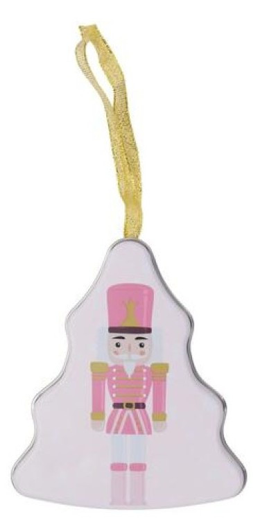 Arti Casa Χριστουγεννιάτικο Μεταλλικό Κουτί Nutcracker 10cm