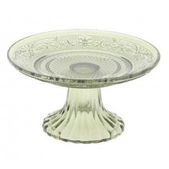Arti Casa πιατέλα με πόδι Γυάλινη Julia Green 15cm