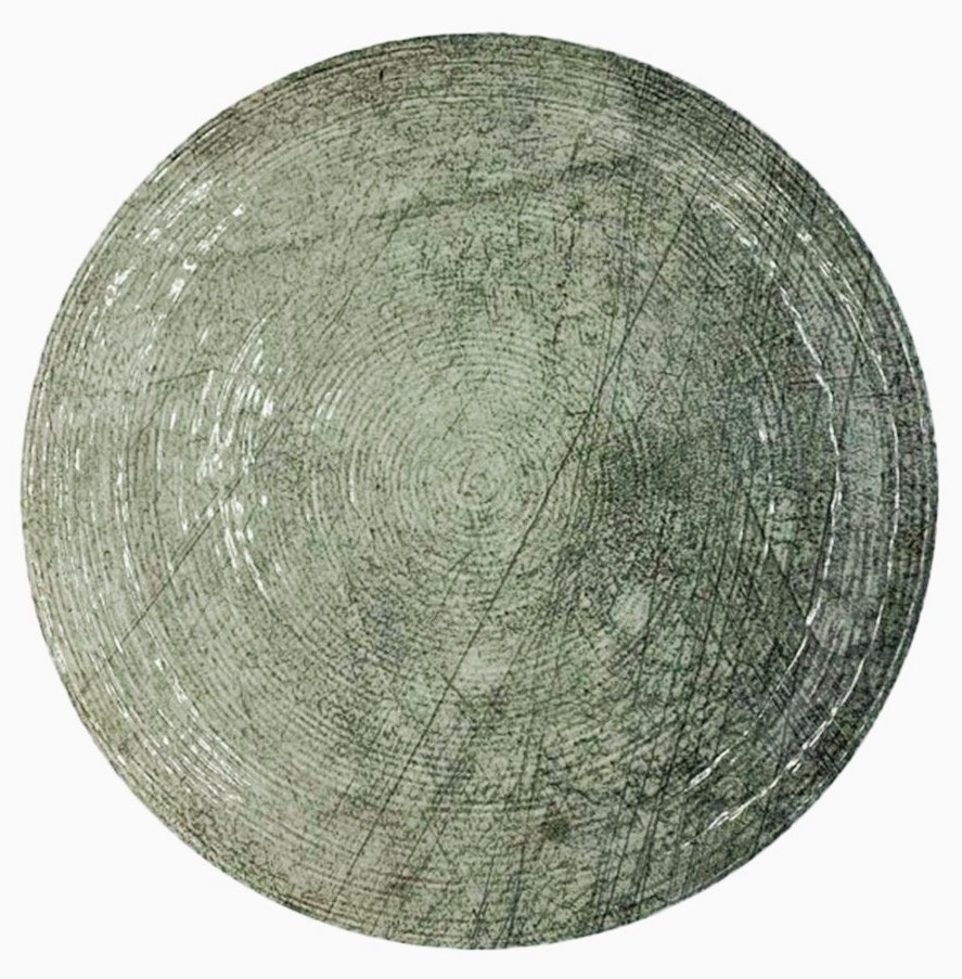 MARVA HOME Πιάτο Φαγητού Κεραμικό Grey 25cm