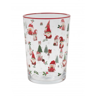Χριστουγεννιάτικα Ποτήρια Νερού - Αναψυκτικού Gong Σετ 6μχ 510ml