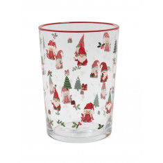 Χριστουγεννιάτικα Ποτήρια Νερού - Αναψυκτικού Gong Σετ 6μχ 510ml