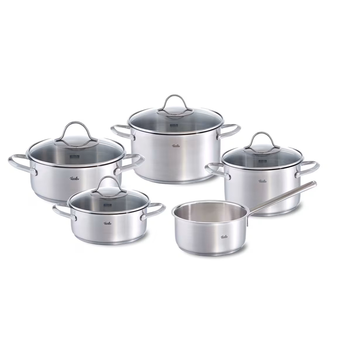 Fissler Σετ Μαγειρικά Σκεύη Paris Line 5Τμχ.