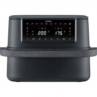 Severin Φριτέζα Αέρος Air Fryer Με Αποσπώμενο Κάδο 9lt Max Dual Zone