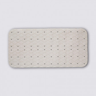5Five Πατάκι Μπάνιου Αντιολισθητικό PVC Μπεζ 70x35cm