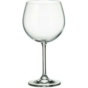 Bohemia Ποτήρι Κόκκινου Κρασιού Σετ 6 Τμχ Κρυστάλλινο Colibri 570ml