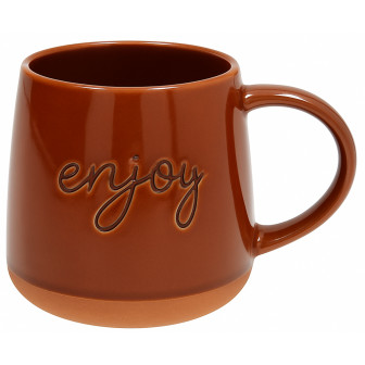 Tognana Κούπα πρωινού Πορσελάνης Enjoy Teracotta 640ml