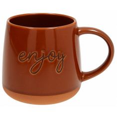 Tognana Κούπα πρωινού Πορσελάνης Enjoy Teracotta 640ml