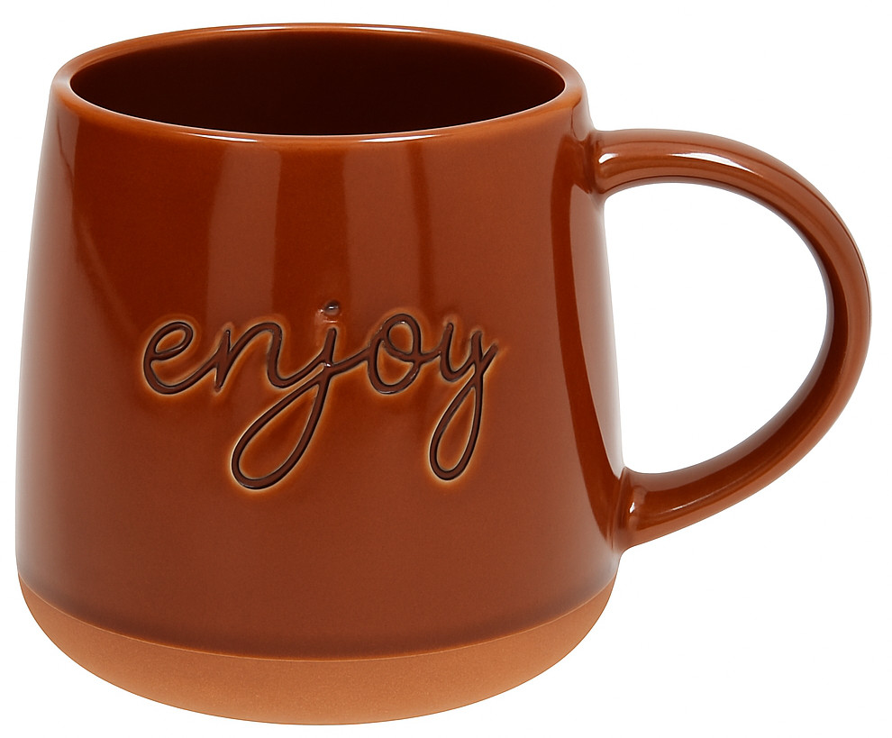 Tognana Κούπα πρωινού Πορσελάνης Enjoy Terracota 640ml