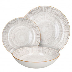 Tognana Σερβίτσιο φαγητού Πορσελάνης 18Τμχ. Virtuo Beige