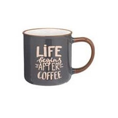 Κούπα Κεραμική Coffee Brown 250ml