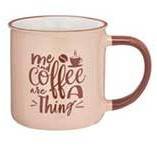 Κούπα Κεραμική Coffee Pink 250ml