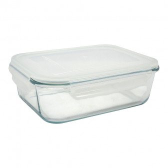 Δοχείο Τροφίμων Ορθογώνιο Γυάλινο 1,5Lt.