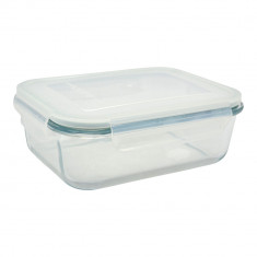 Δοχείο Τροφίμων Ορθογώνιο Γυάλινο 1Lt.