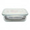 Δοχείο Τροφίμων Ορθογώνιο Γυάλινο 650ml