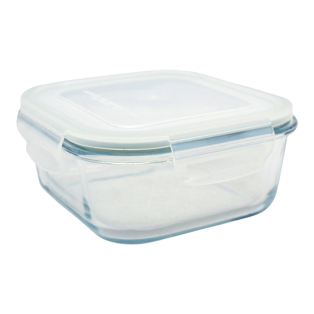 Ankor - ΣΗΜΑΝΤΙΚΟ: Σε περίπτωση διαφοράς τιμής από το κατάστημα ισχύει παντα και μόνο η τιμή του καταστήματος Δοχείο Τροφίμων Τετράγωνο Γυάλινο 750ml