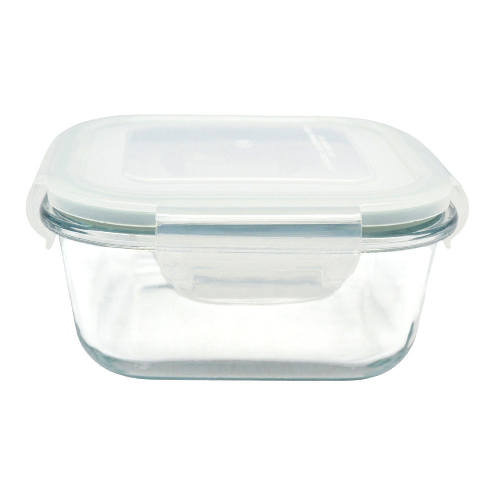 Ankor - ΣΗΜΑΝΤΙΚΟ: Σε περίπτωση διαφοράς τιμής από το κατάστημα ισχύει παντα και μόνο η τιμή του καταστήματος Δοχείο Τροφίμων Τετράγωνο Γυάλινο 450ml