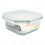 Δοχείο Τροφίμων Τετράγωνο Γυάλινο 450ml