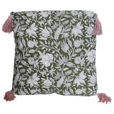 Atmosphera Μαξιλάρι Διακοσμητικό Υφασμάτινο Green 45X45cm