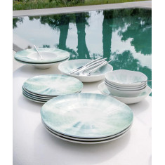 IONIA Σερβίτσιο Φαγητού Πορσελάνης  Axinos 18τμχ.