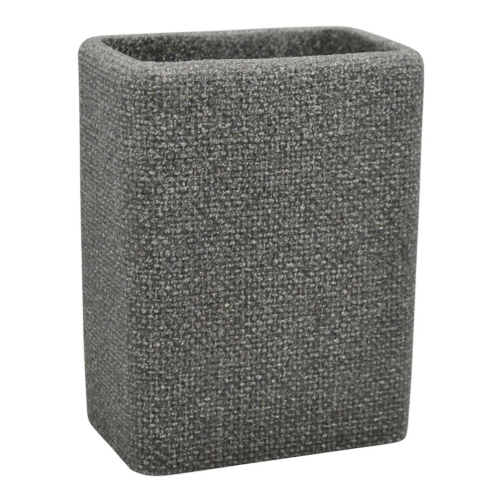 Θήκη Για Οδοντόβουρτσες Πολυεστερική Σαγρέ Γκρι 8,5x5,6