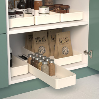 5Five Συρτάρι Οργάνωσης Για Ντουλάπι Πλαστικό 37.7x13.3x6.2cm