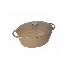 Brandani Γάστρα Οβάλ Από Μαντέμι 30X25cm Grey