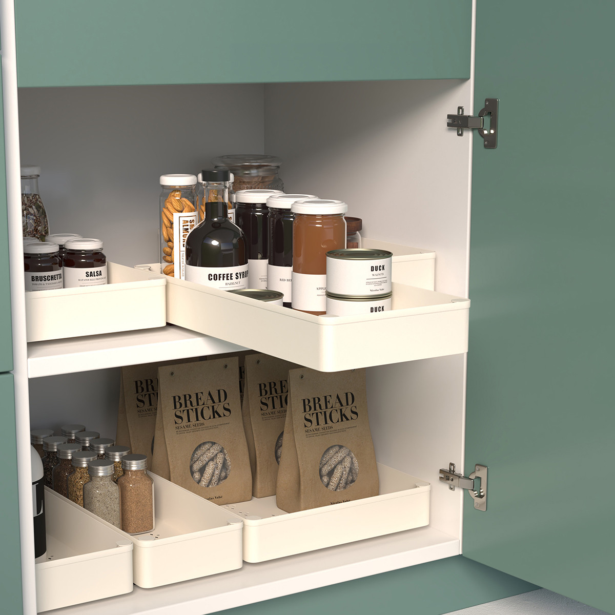 5Five Συρτάρι Οργάνωσης Για Ντουλάπι Πλαστικό 38.6x17.5