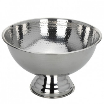 Pks Σαμπανιέρα inox Σφυρίλατη με Πόδι 36cm