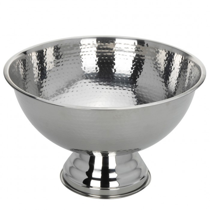 Pks Σαμπανιέρα inox Σφυρίλατη με Πόδι 36cm