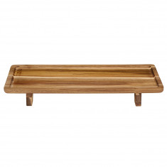 Alpina Πλατό Σερβιρίσματος Ξύλο Ακακίας 42x22cm