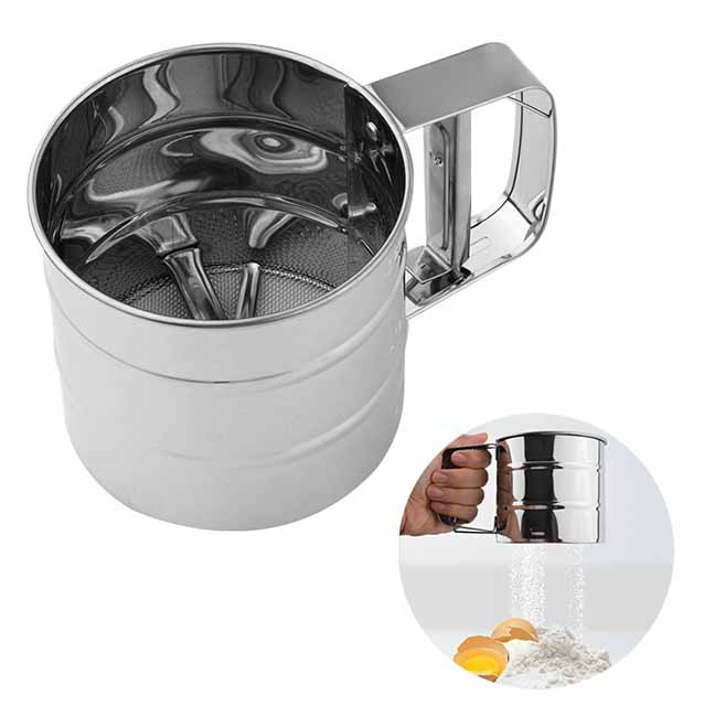 ΑΛΛΟΙ ΚΑΤΑΣΚΕΥΑΣΤΕΣ - ΣΗΜΑΝΤΙΚΟ: Σε περίπτωση διαφοράς τιμής από το κατάστημα ισχύει παντα και μόνο η τιμή του καταστήματος Αχνηρίχτης - Κόσκινο Ανοξείδωτο Με Μηχανισμό