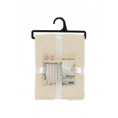 Κουρτίνα Μπάνιου Polyester Εκρού 180x200cm