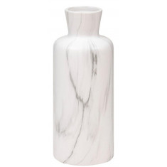 Atmosphera Διακοσμητικό Βάζο Κεραμικό Marble 11cmx30cm