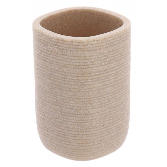 Arti Casa Θήκη Για Οδοντόβουρτσες Polyresin Beige