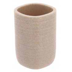 Arti Casa Θήκη Για Οδοντόβουρτσες Polyresin Beige