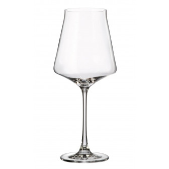 Bohemia Ποτήρια Κρυστάλλινα Σετ 6τμχ Κόκκινου Κρασιού Cettia 600ml